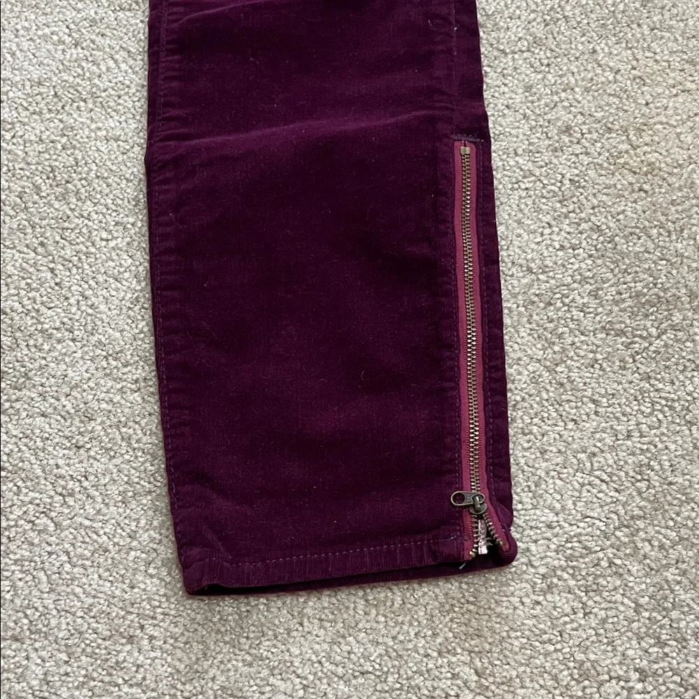 Pilcro Purple Corduroy Jeans - Picture 2 of 8